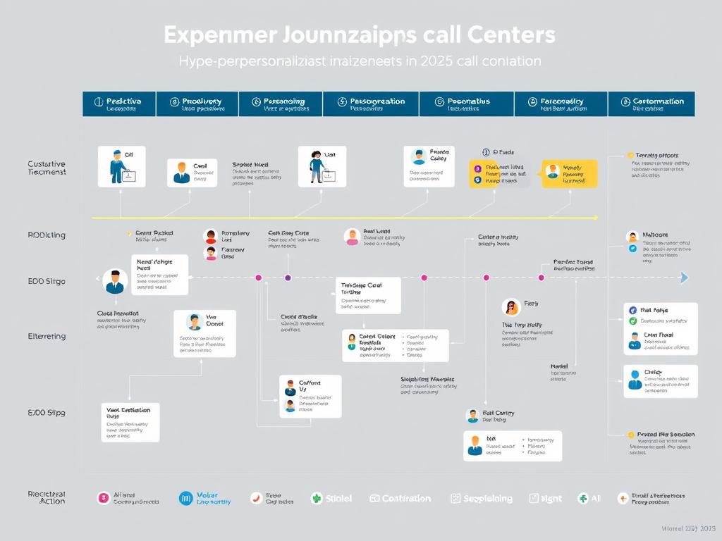 Hyper-personalized customer journey map for 2025 call centers