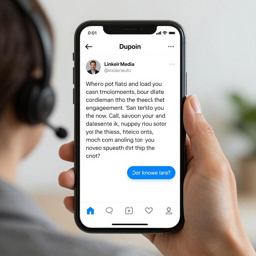 Example of effective social media engagement by a call center representative Example of effective social media engagement by a call center representative