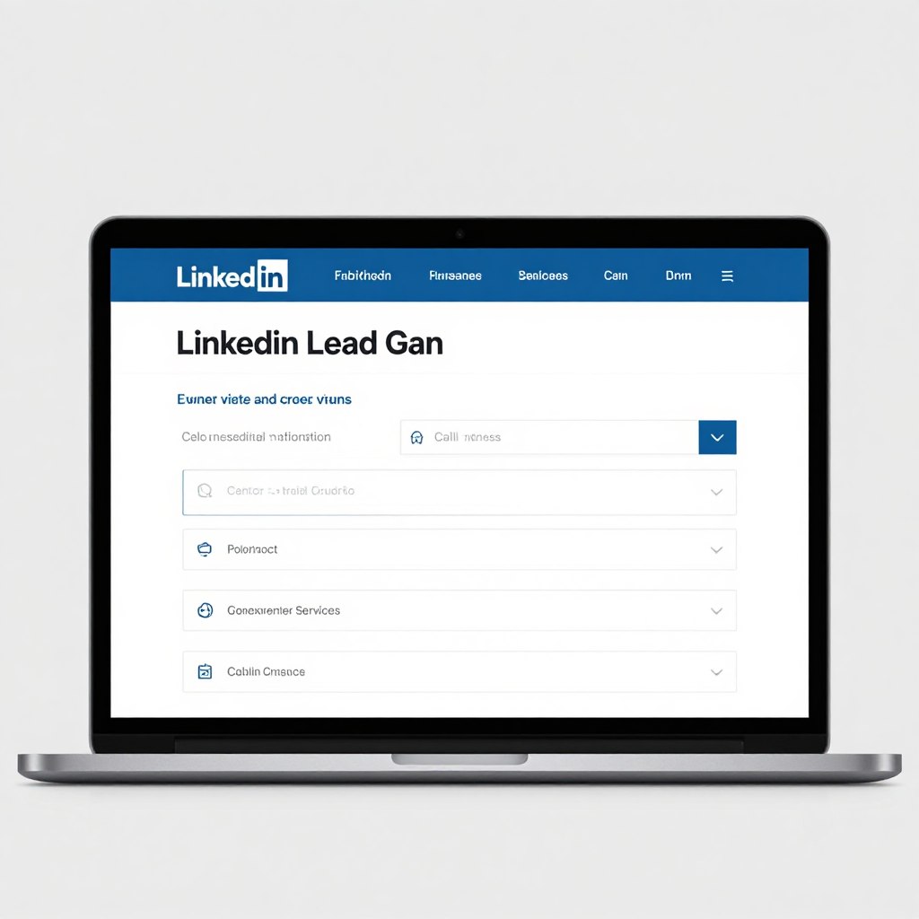 LinkedIn Lead Gen Form example for call center services LinkedIn Lead Gen Form example for call center services